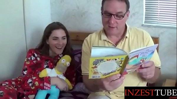 Daddy Reads Daughter a Bedtime Story…