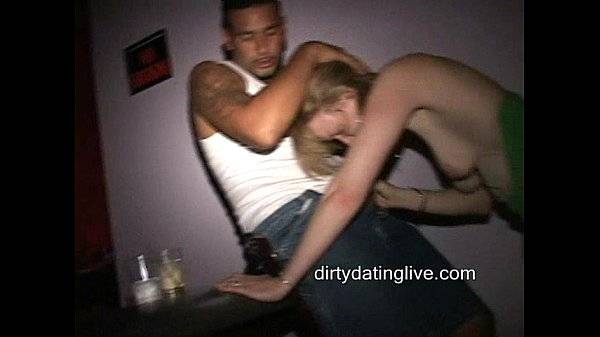 MILF sucks stranger while fucking clueless cuck in gloryhole