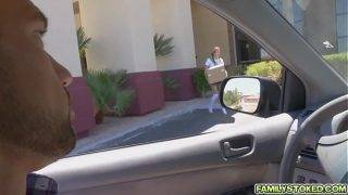 Sami Parker felt stepdad's hard dick