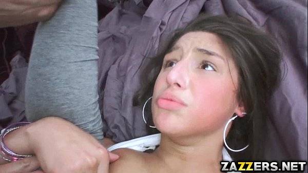 Abella begs for Ramons cum for her anal