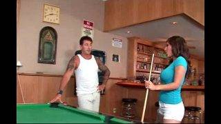 Alexis Breeze Plays Pool