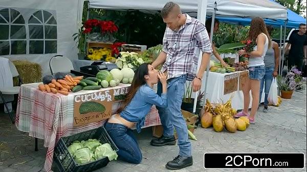 Farmer’s Slutty Wife Eva Lovia Cheating With A Random Customer
