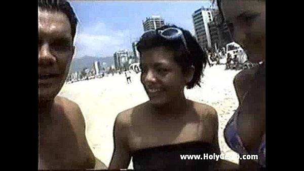 Nacho ass fucks and cums on hot babes
