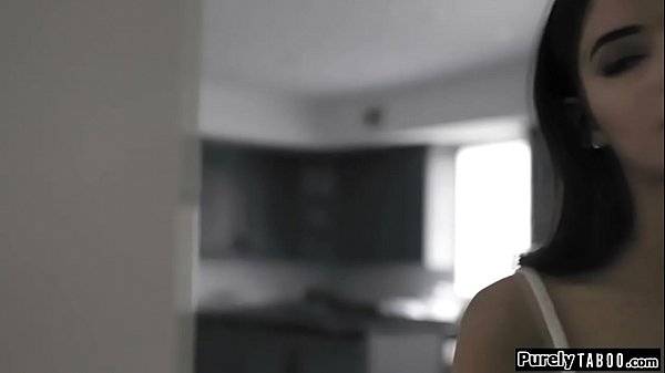 Stepteen is sexually disciplined by stepdad for being a slut