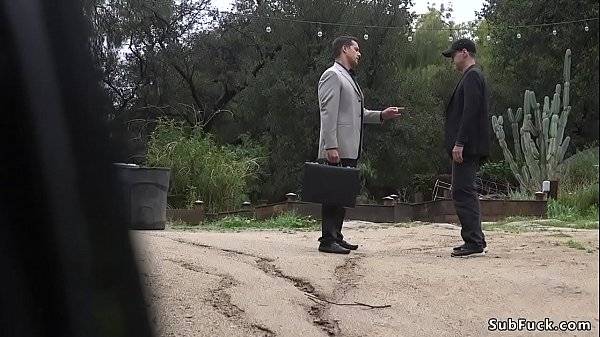 Victim anal fucked in bondage by killer