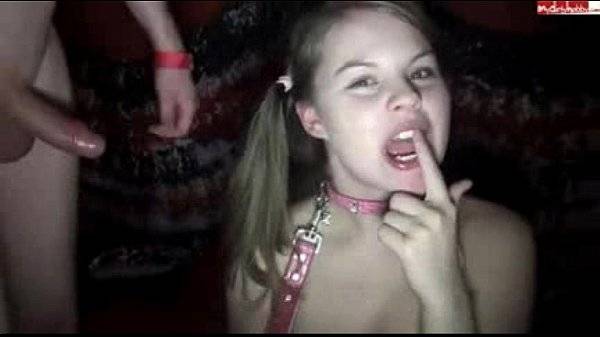 Laurateen – 18 year old cum slut goes to gangbang party