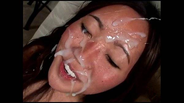 Cumpilation of huge loads on cute faces