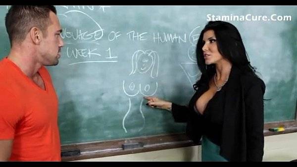 hot big tits teacher fuck her student
