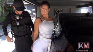 Kelsi Monroe Run From Police Part 1